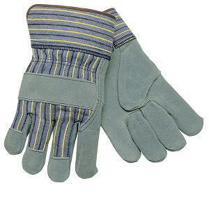 MCR Safety 1450L Split Leather Palm Work Gloves 2.5 Inch Plasticized Cuff Foam Insulated Full Sock Lining (1 DZ)