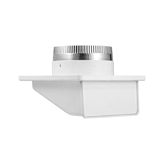 Lambro 146WTP 6 Inch Exhaust Soffit Bath Fan Vent – 3 Inch Pipe