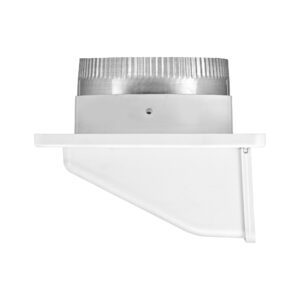 Lambro 146WTP 6 Inch Exhaust Soffit Bath Fan Vent – 3 Inch Pipe