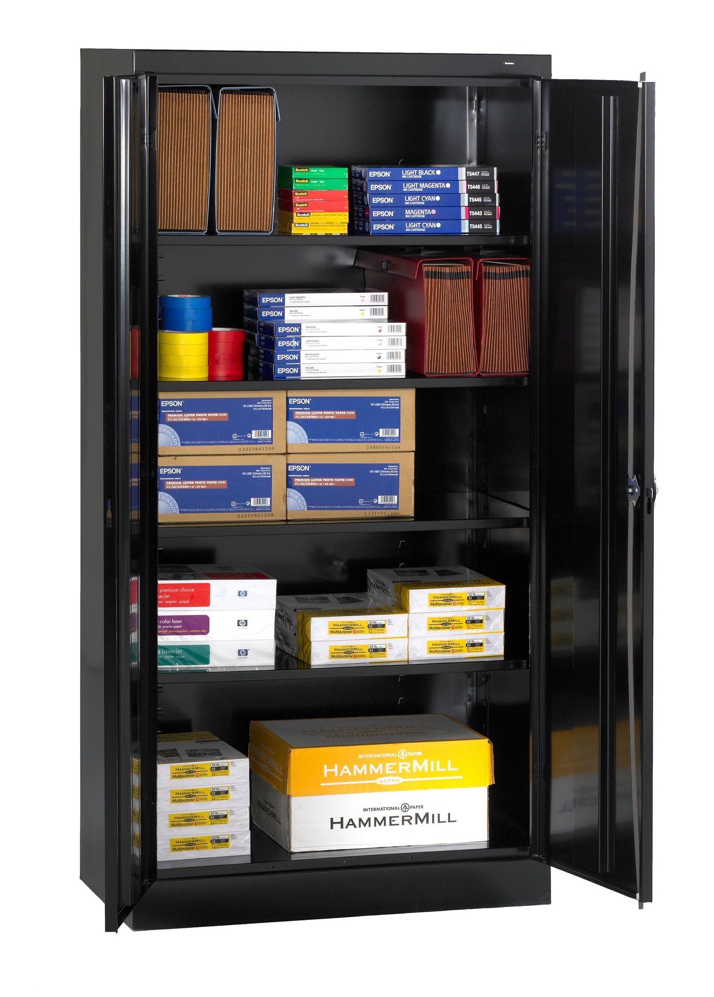 Tennsco 1470RH Unassembled Standard Cabinet with Recessed Handle