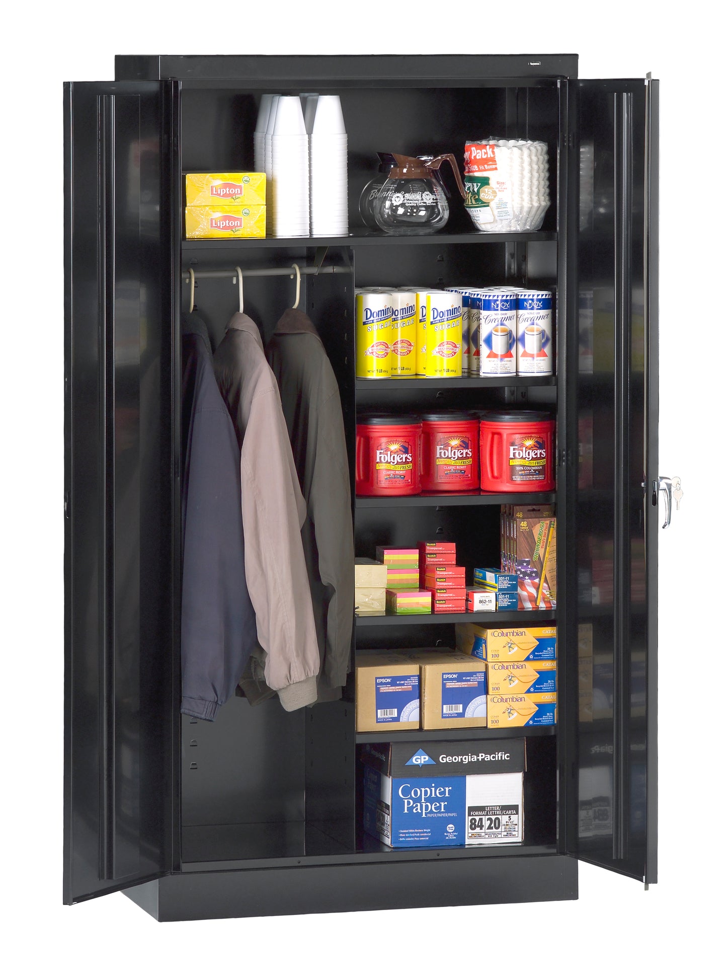 Tennsco 1482 Standard Combination Cabinet (Unassembled)