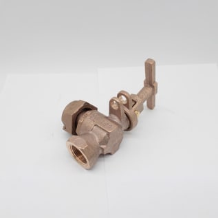 A.Y. McDonald 5109-002 746449B 3/4 Ball Valve W/T Hndl Fnptxmeter