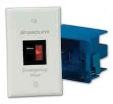 Braeburn 149090 Emergency Heat Switch - Lighted Rocker Switch