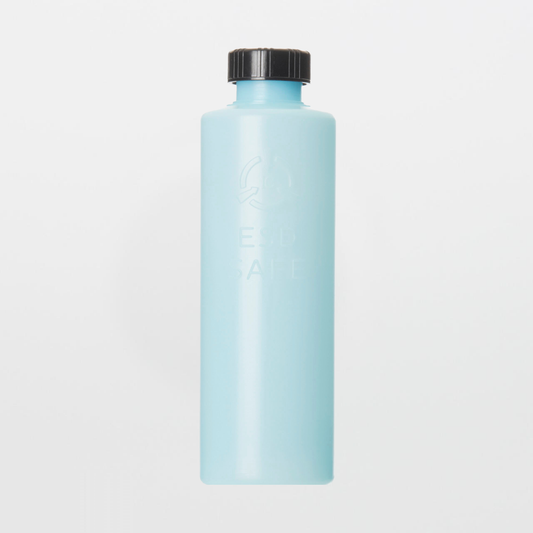 SOS Cleanroom 8 oz. ESD-Safe Round Bottle with Lid