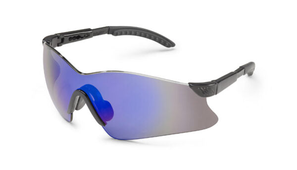 Gateway Safety 14GB9M Hawk Safety Glasses - Feather-Light Frameless Wraparound Eye Protection with Winged Lens Design