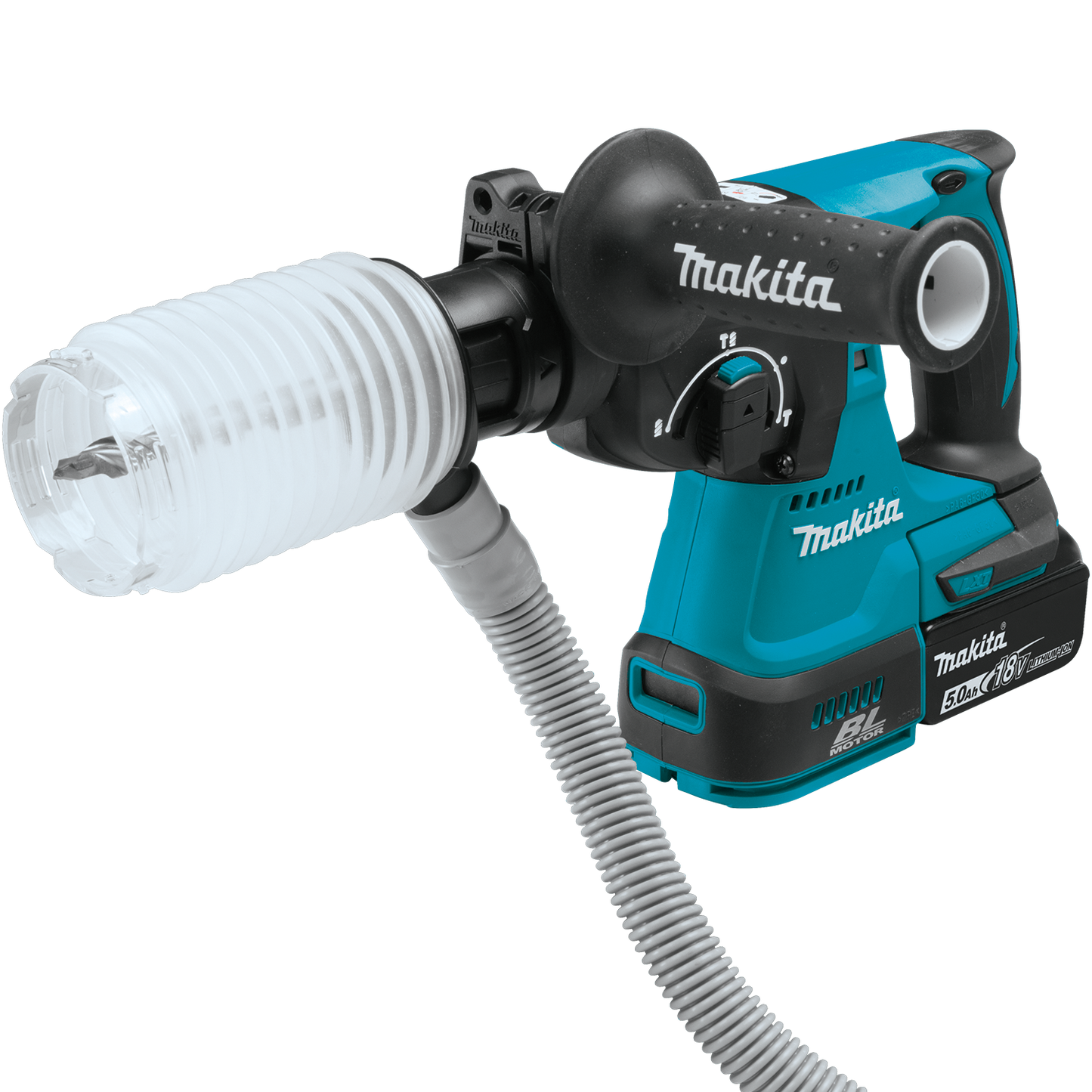 Makita XRH01T 18V LXT® Lithium‘Ion Brushless Cordless 1" SDS‘PLUS Rotary Hammer Kit (5.0Ah)