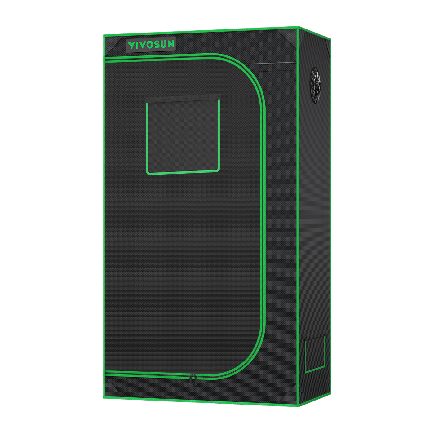 Vivosun Grow Tent 2x3 S326, 1-2 Plants Use, 600D Light-proof Oxford, 20' x 36' x 63', For Indoor Plants Growing