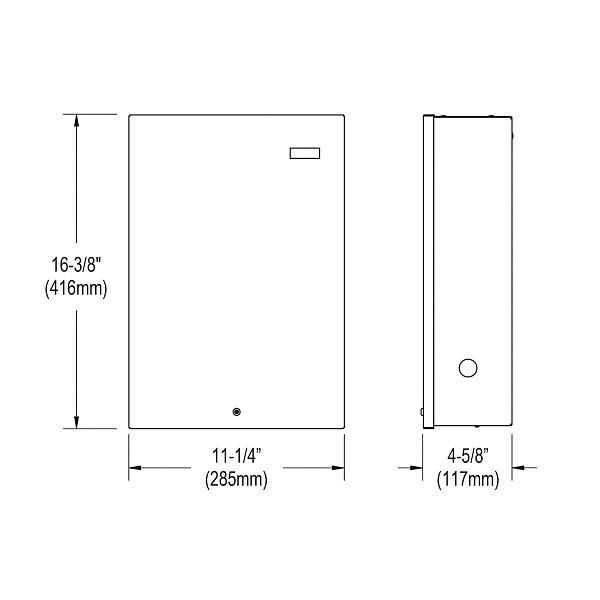 Elkay EF1500VRBMC Universal Vandal-Resistant 1500 Gal. Filtration Kit with Filter Status Monitor