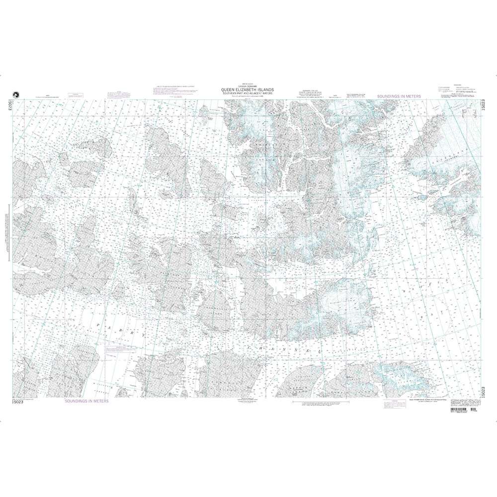 Paradise Clay NGA_15023 NGA Chart Queen Elizabeth Islands - Southern Part