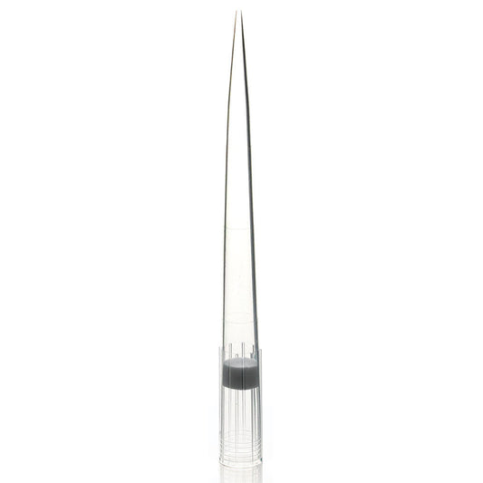 Globe Scientific 150838 Filter Pipette Tip 1 - 1250uL Certified Universal Low Retention Graduated Natural 98mm Extended Length STERILE 96/Rack 6 Racks/Box, BOX/576