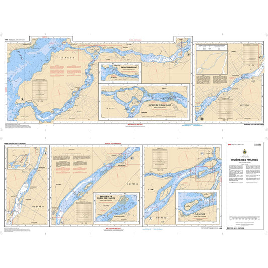 Paradise Clay CAN1509 CHS Chart Rivière des Prairies