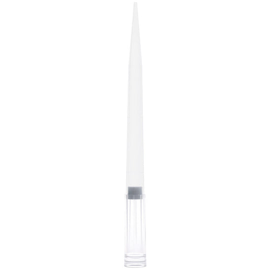 Globe Scientific 150938 Filter Pipette Tip 1 - 1000uL Certified Universal Low Retention Graduated 105mm Natural Extended Length STERILE 96/Rack 10 Racks/Box 2 Boxes/Carton