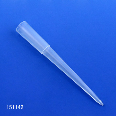Globe Scientific 151142 Pipette Tip 1 - 200uL Natural for use with Oxford Slimline 1000/Bag