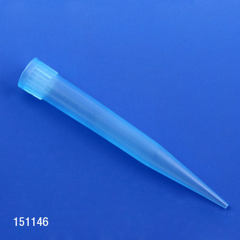 Globe Scientific 151146 Pipette Tip 100 - 1000uL Universal Blue 1000/Bag