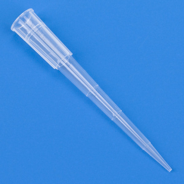 Globe Scientific 151151 Pipette Tip 1 - 300uL Certified Universal Graduated Natural 59mm 1000/Stand-Up Resealable Bag