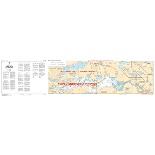 Paradise Clay CAN1513 CHS Chart Smith Falls to/ Kingston including/y compris Tay River to/ Perth