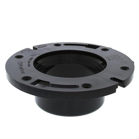 Jones Stephens C51341 3" x 4" ABS Closet Flange less Knockout