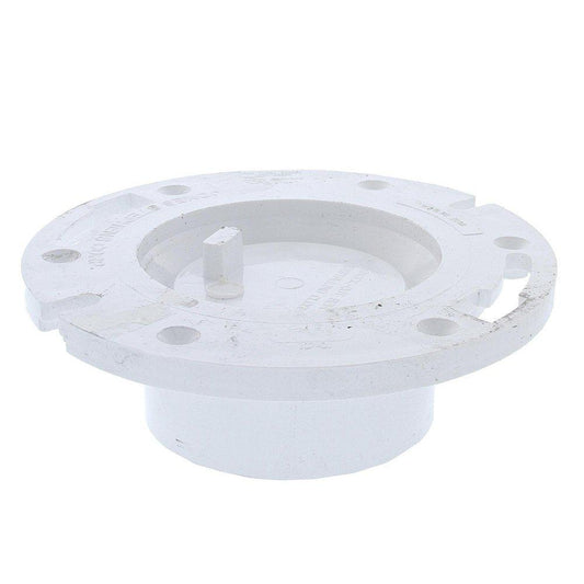 Jones Stephens C50340 3" x 4" PVC Closet Flange with Knockout
