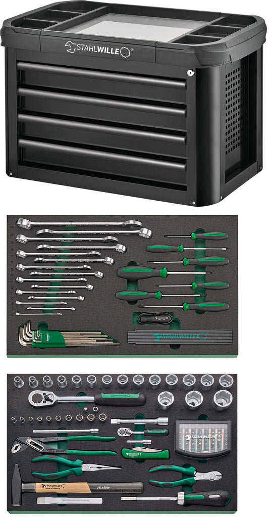 Stahlwille 98830189 93 TOP BOX/130 Tool Assortment In Top Box