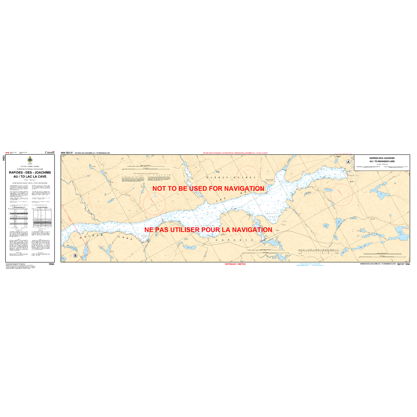 Paradise Clay CAN1554 CHS Rapides-des-Joachims au/to Lac la Cave