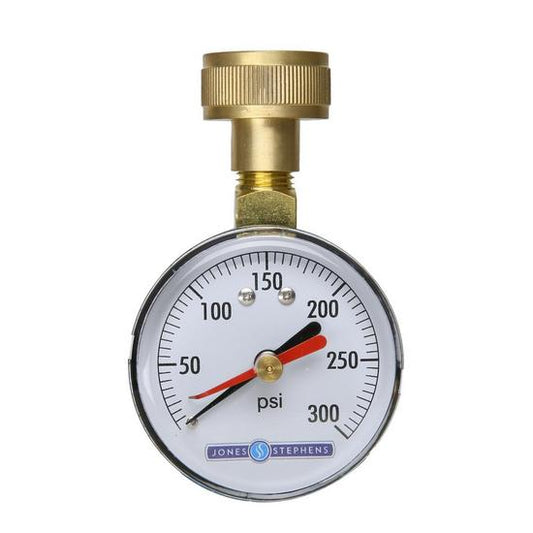 Jones Stephens J66301 300 PSI WATER TEST GAUGE W INDICATOR