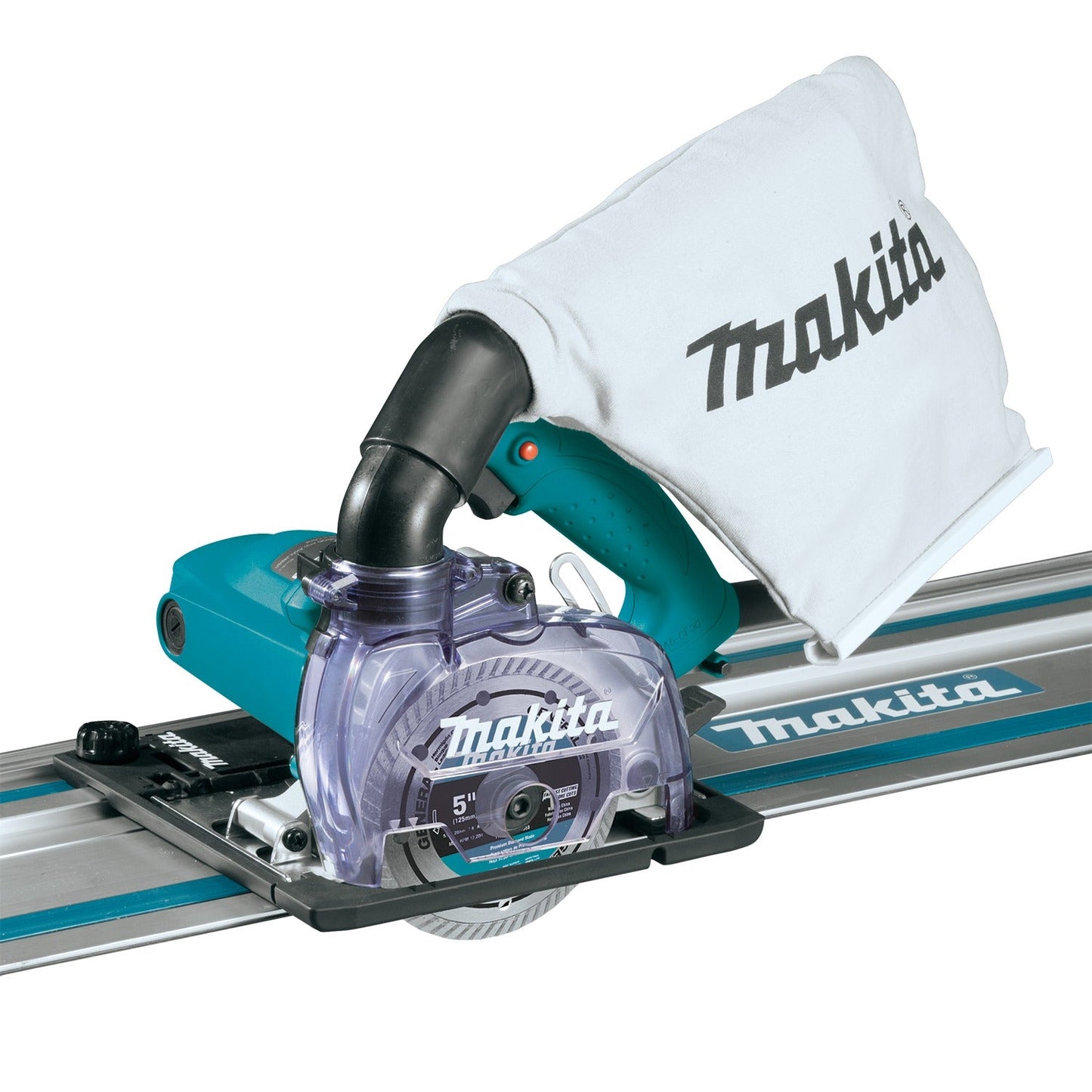 Makita 4100KB 5" Dry Masonry Saw, with Dust Extraction