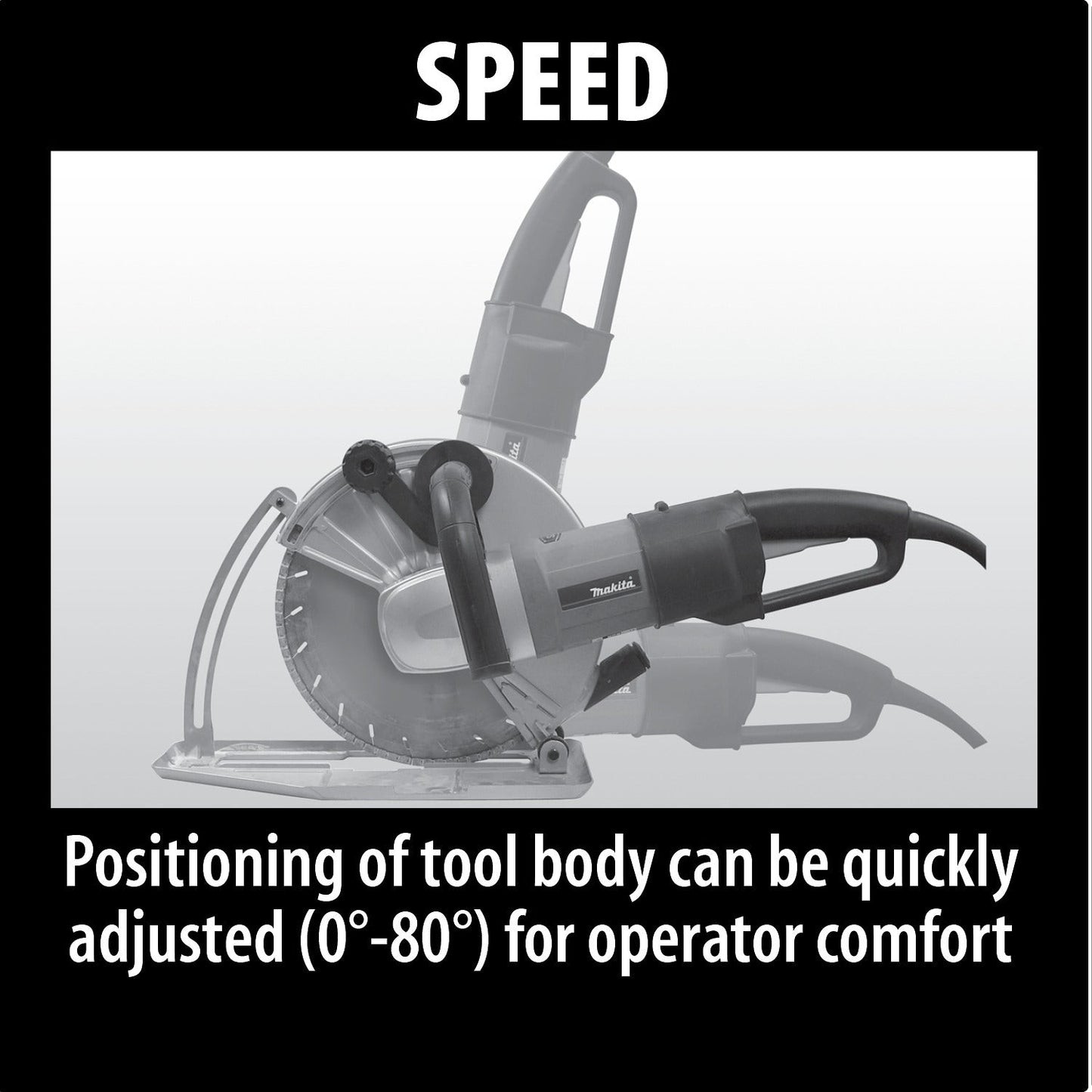 Makita 4114 14" SJS, Electric Angle Cutter