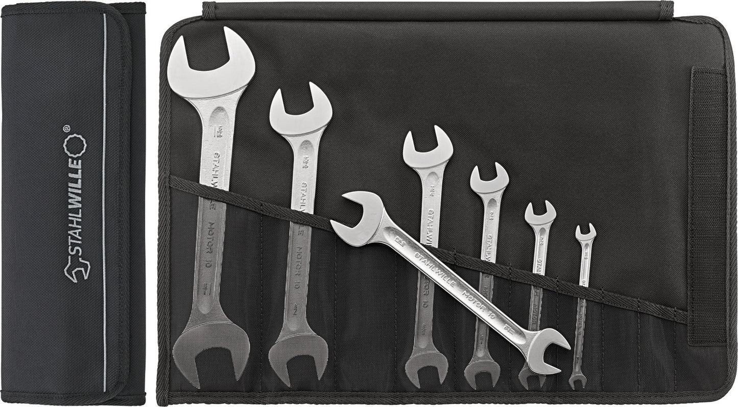 Stahlwille 96404306 10A/7 Double Open-Ended Wrench Set