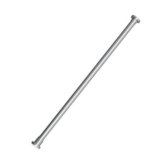 Jones Stephens S02057 5' Aluminum Shower Rod with Plastic Jiffy Flanges, Carton of 50