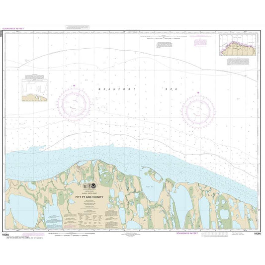 Paradise Clay NO_16066 HISTORICAL NOAA Chart Pitt Pt. and vicinity