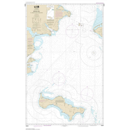 Paradise Clay NO_16220 HISTORICAL NOAA Bering Sea St. Lawrence Island to Bering Strait