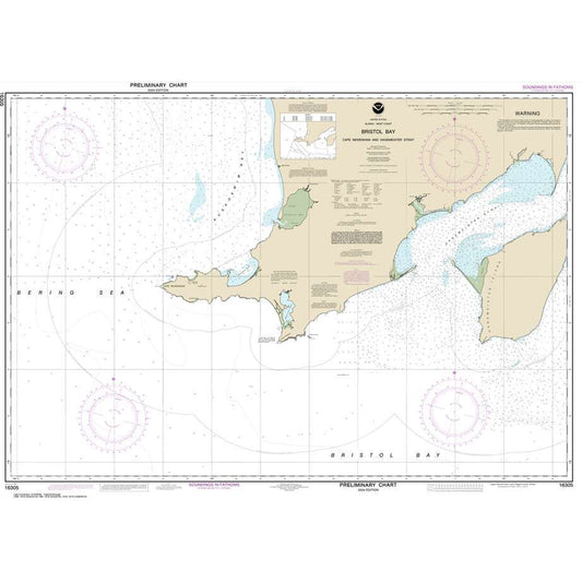 Paradise Clay NO_16305 HISTORICAL NOAA Bristol Bay-Cape Newenham and Hagemeister Strait