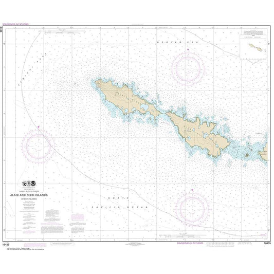 Paradise Clay NO_16435 HISTORICAL NOAA Semichi Islands Alaid and Nizki Islands