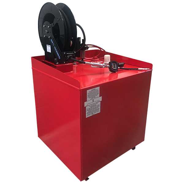American Lube 165-R13D 165-Gallon Single-Wall Work Bench Tank Package