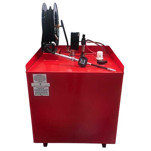 American Lube 165-R15D 165-Gallon Single-Wall Work Bench Tank Package