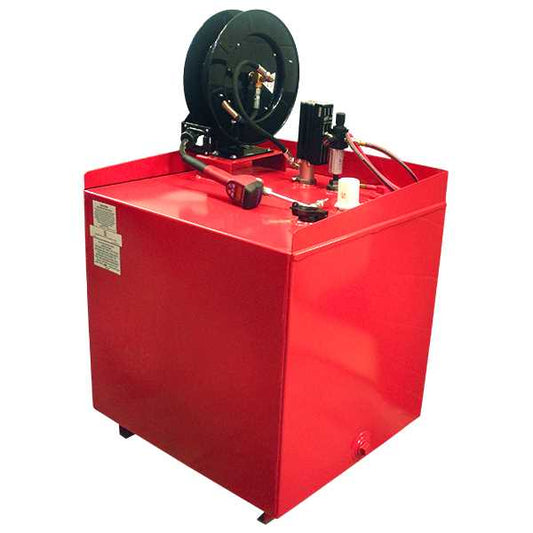 American Lube 165-R15P 165-Gallon Single-Wall Work Bench Tank Package