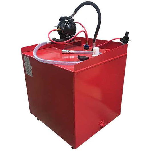 American Lube 165-RWOA 165-Gallon Single-Wall Work Bench Tank Package for Waste Oil
