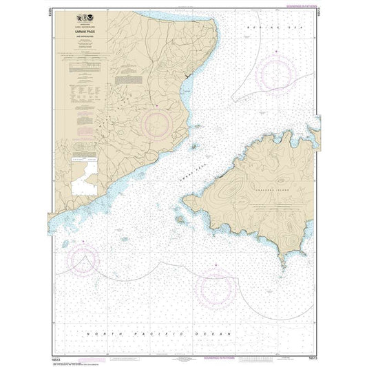 Paradise Clay NO_16513 HISTORICAL NOAA Unalaska Island Umnak Pass and approaches