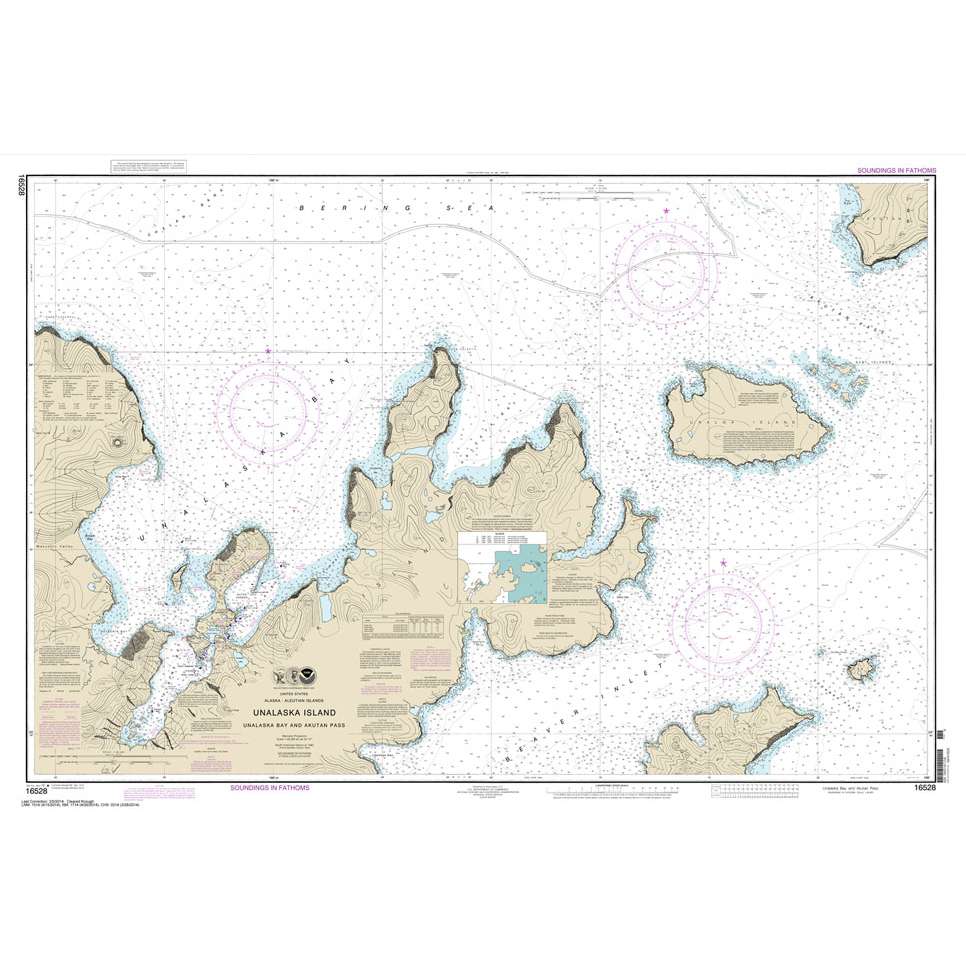 Paradise Clay NO_16528 HISTORICAL NOAA Unalaska Bay and Akutan Pass