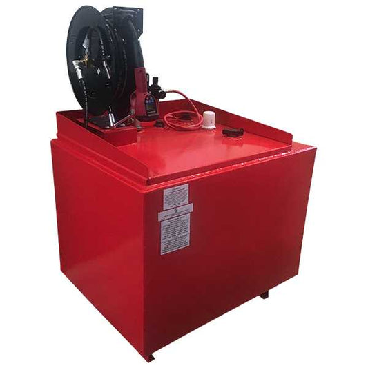 American Lube 165DW-R23P 165-Gallon Double-Wall Work Bench Tank Package