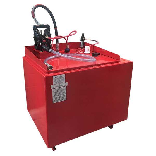 American Lube 165DW-RWOA 165-Gallon Double-Wall Bench Tank Package for Waste Oil
