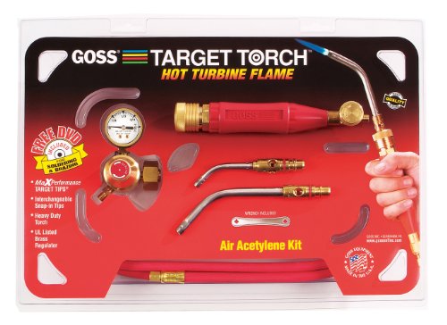 GOSS KX-3B Acet-O-Lite Snap-In Style Acetylene Kit-W/Ga3 &
