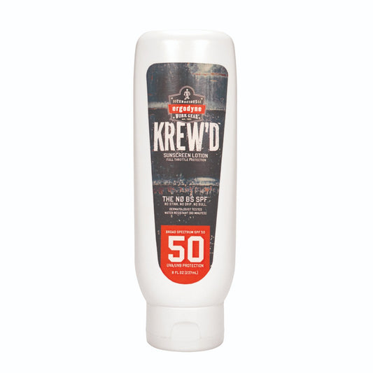 Krewd 6351 12-pack SPF 50 8oz - SPF 50 Sunscreen Lotion