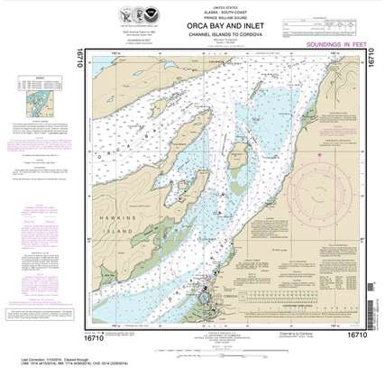 Paradise Clay NO_16710 HISTORICAL NOAA Orca B. and ln.-Channel ls. to Cordova