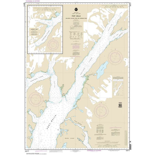 Paradise Clay NO_16711 HISTORICAL NOAA Port Wells: including College Fiord and Harriman Fiord