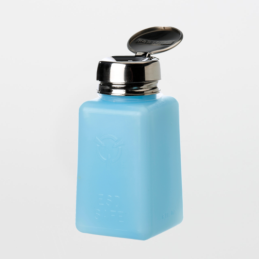 SOS Cleanroom 6 oz. ESD-Safe Solvent Dispenser (Standard Pump)
