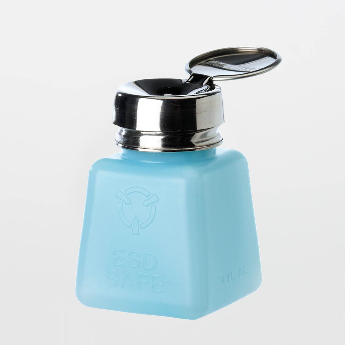 SOS Cleanroom 4 oz. ESD-Safe Solvent Dispenser (Standard Pump)