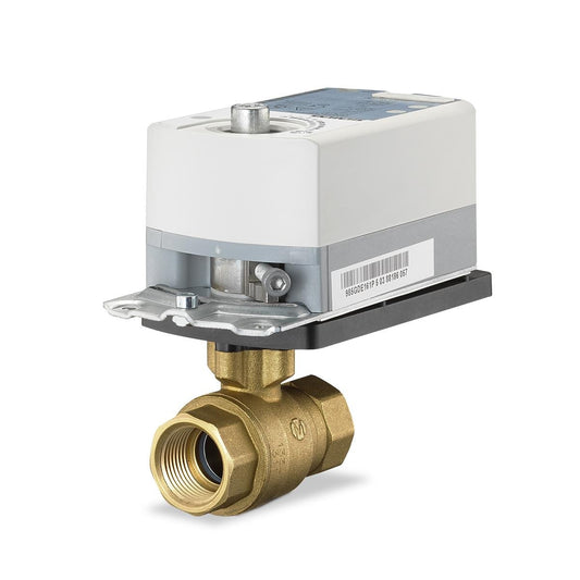 Siemens 171A-10305 2W 1/2", 4CV BALL VALVE ASSY, CHROME-PLAT BRASS BALL & BRASS STEM, FLOAT NSR