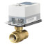 Siemens 171C-10311 2W 3/4", 25CV BALL VALVE ASSY, CHROME-PLAT BRASS BALL, BRASS STEM, 0-10V NSR