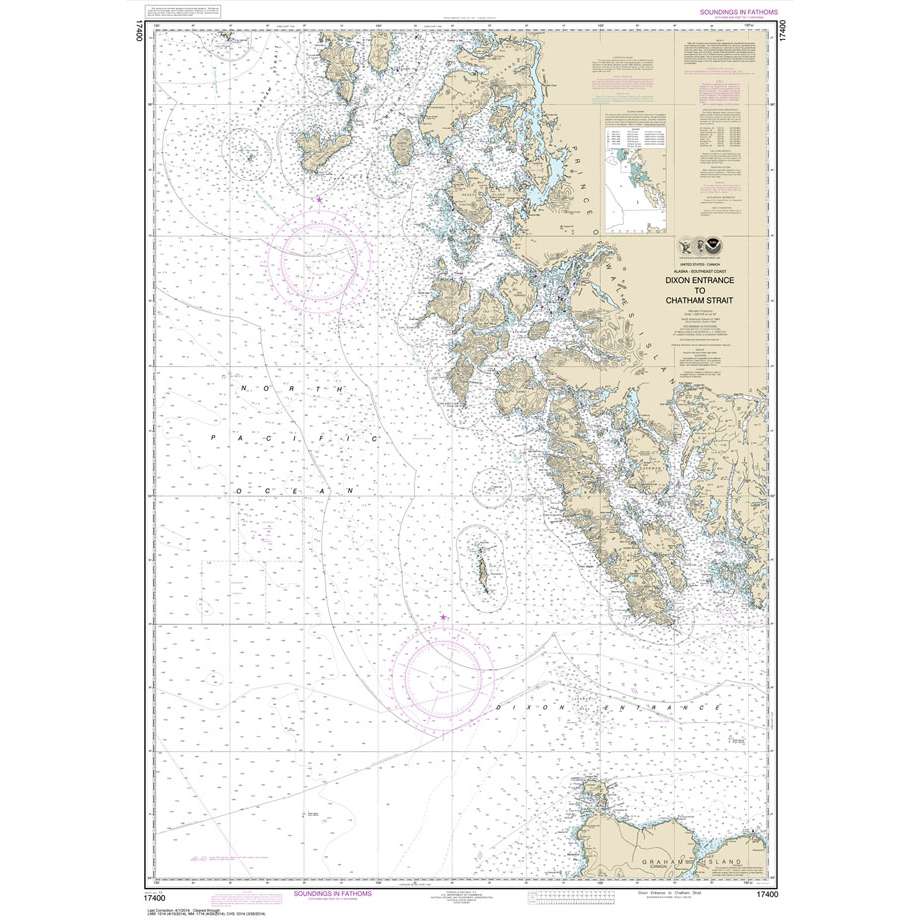 Paradise Clay NO_17400 HISTORICAL NOAA Dixon Entrance to Chatham Strait